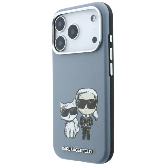 Θήκη MagSafe για Apple iPhone 18 Pro Max / 17 Pro Max, Karl Lagerfeld, KC Bodies Sketch, Bleu