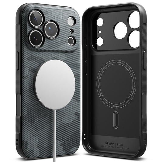Θήκη MagSafe για Apple iPhone 18 Pro Max / 17 Pro Max, Ringke, Onyx, Καμουφλάζ