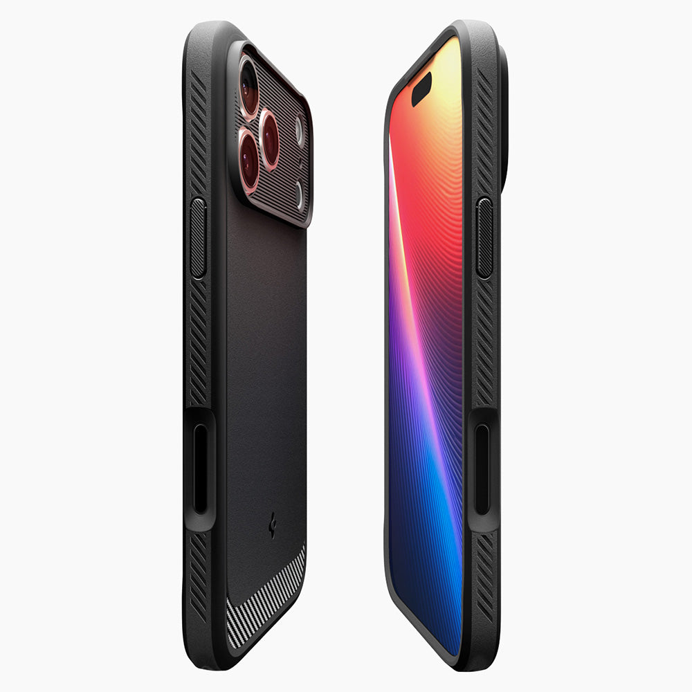 MagSafe Case for Apple iPhone 18 Pro Max / 17 Pro Max, Spigen, Rugged Armor, Matte Black ACS12109