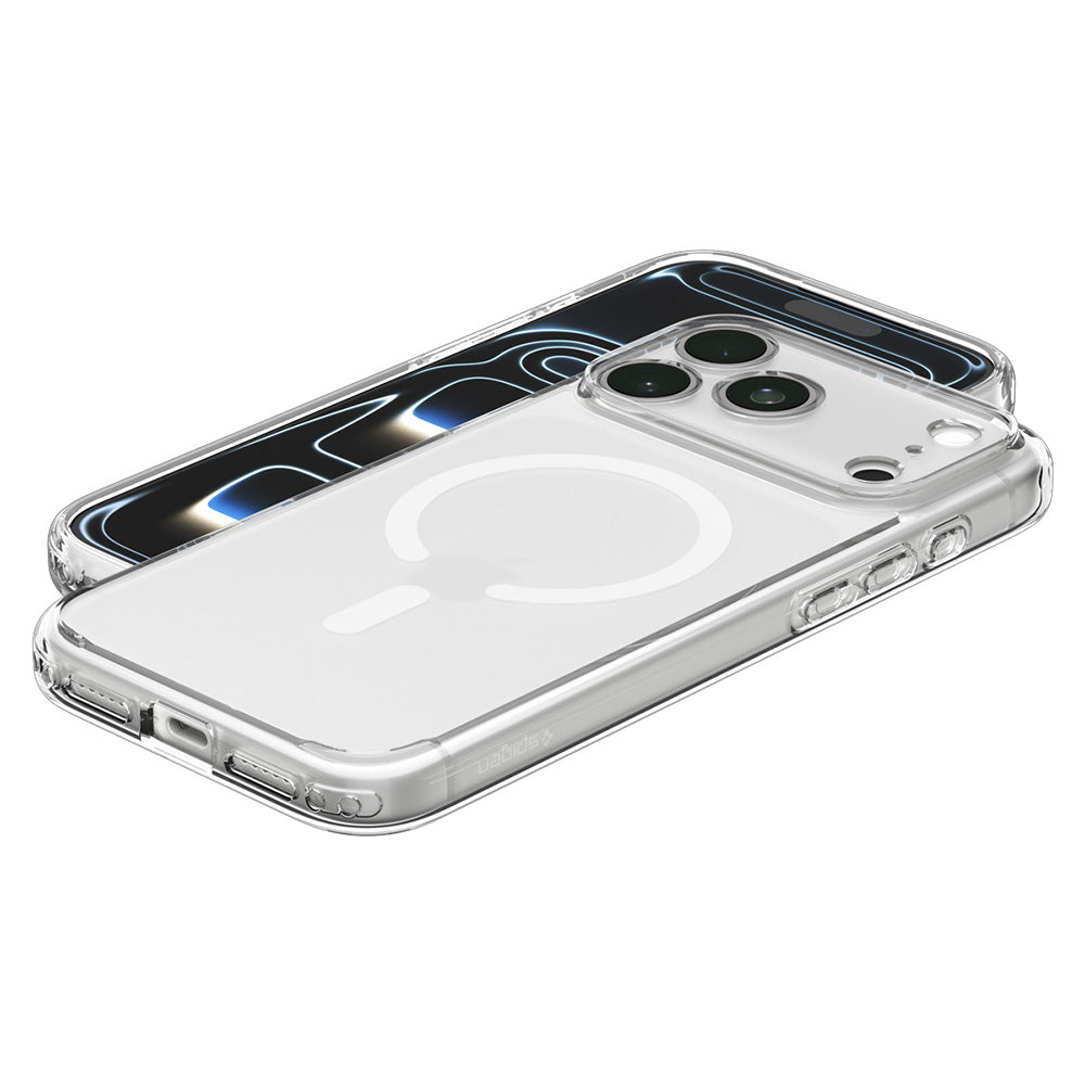 Θήκη MagSafe για Apple iPhone 18 Pro Max / 17 Pro Max, Spigen, Ultra Hybrid, Λευκό Σατινέ ACS12124