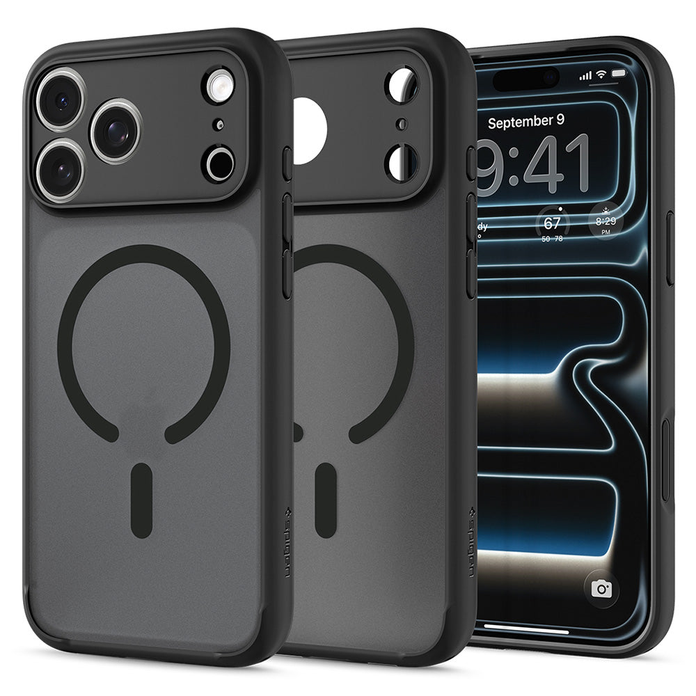 MagSafe Case for Apple iPhone 18 Pro Max / 17 Pro Max, Spigen, Ultra Hybrid, Matte Black ACS12123