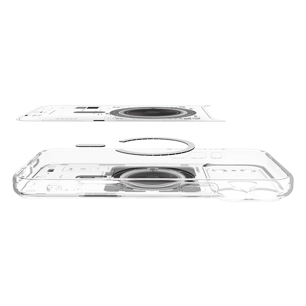 MagSafe Case for Apple iPhone 18 Pro Max / 17 Pro Max, Spigen, Ultra Hybrid Neo One, Transparent ACS12129