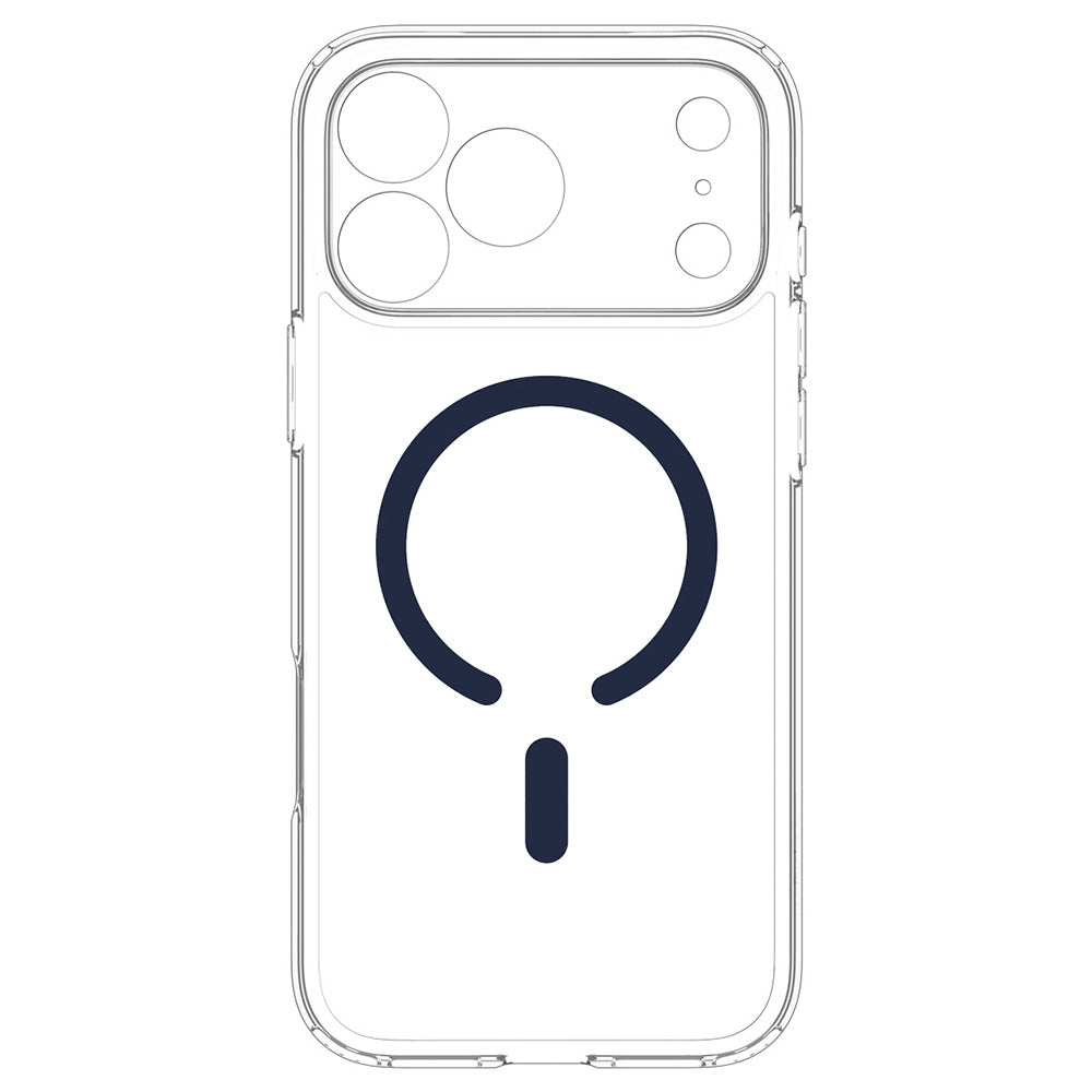 Θήκη MagSafe για Apple iPhone 18 Pro Max / 17 Pro Max, Spigen, Ultra Hybrid, Διαφανής Μπλε ACS12121