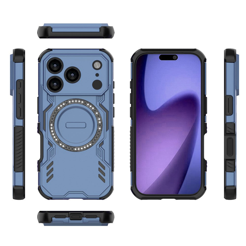 Θήκη MagSafe για Apple iPhone 18 Pro Max / 17 Pro Max, Techsuit, ArmorMag, Μπλε