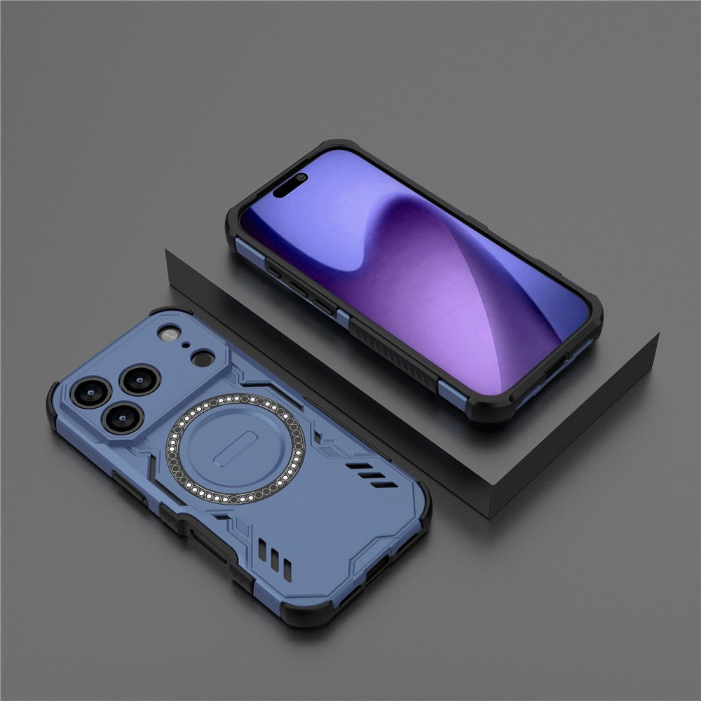 Θήκη MagSafe για Apple iPhone 18 Pro Max / 17 Pro Max, Techsuit, ArmorMag, Μπλε