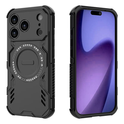 Θήκη MagSafe για Apple iPhone 18 Pro Max / 17 Pro Max, Techsuit, ArmorMag, Μαύρη