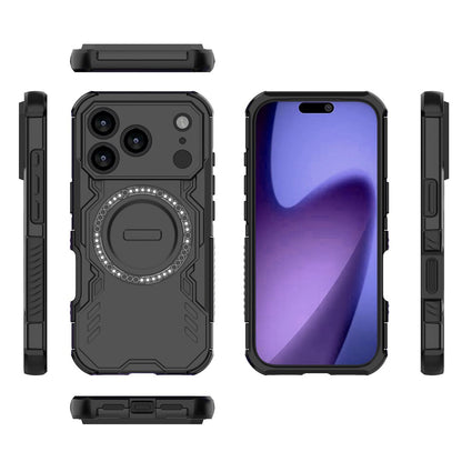 Θήκη MagSafe για Apple iPhone 18 Pro Max / 17 Pro Max, Techsuit, ArmorMag, Μαύρη