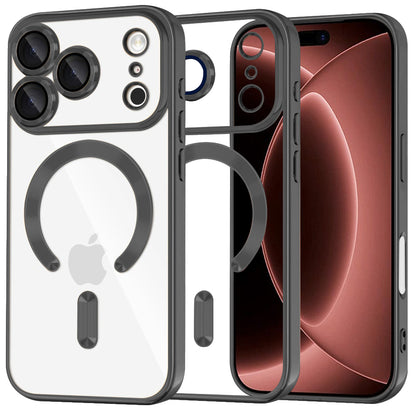 Θήκη MagSafe για Apple iPhone 18 Pro Max / 17 Pro Max, Techsuit, Luxury Crystal, Μαύρη