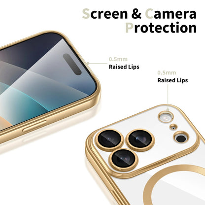 Θήκη MagSafe για Apple iPhone 18 Pro Max / 17 Pro Max, Techsuit, Luxury Crystal, Μαύρη