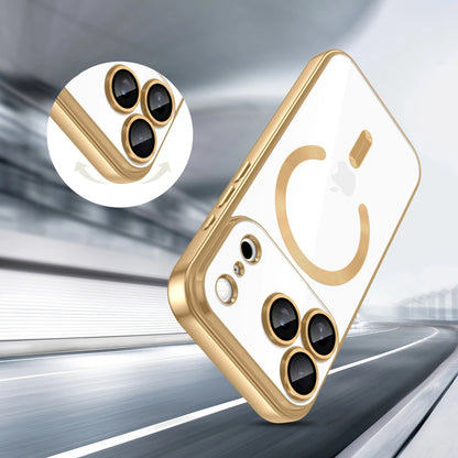 Θήκη MagSafe για Apple iPhone 18 Pro Max / 17 Pro Max, Techsuit, Luxury Crystal, Μαύρη