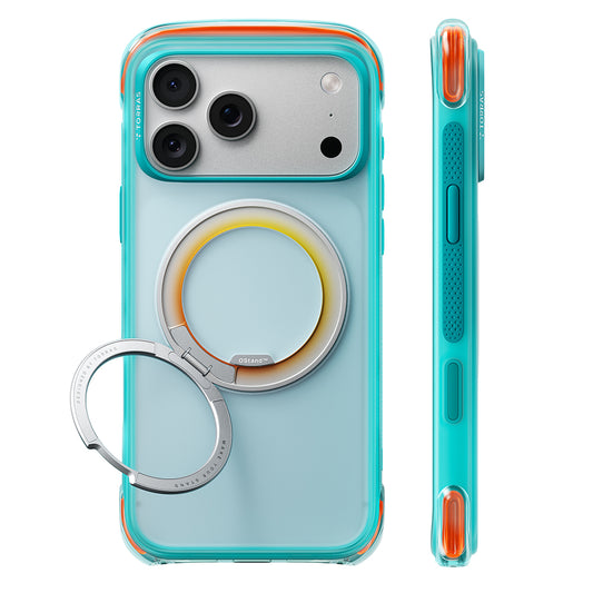 Θήκη MagSafe για Apple iPhone 18 Pro Max / 17 Pro Max, Torras, O3 Air Core, Τυρκουάζ