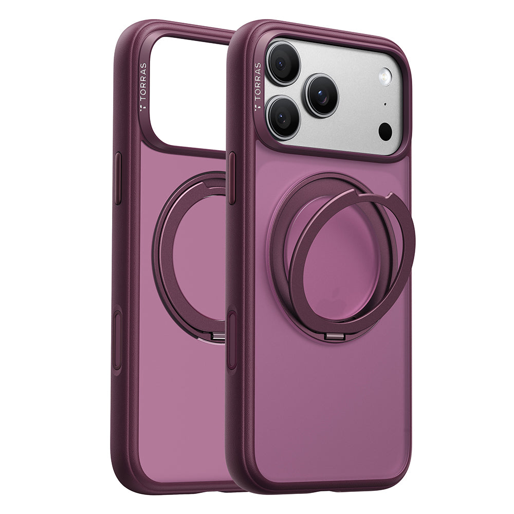 Θήκη MagSafe για Apple iPhone 18 Pro Max / 17 Pro Max, Torras, Ostand O1 Guardian, Μωβ