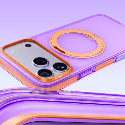 MagSafe Case for Apple iPhone 18 Pro Max / 17 Pro Max, Torras, Ostand O3 Hue, Purple