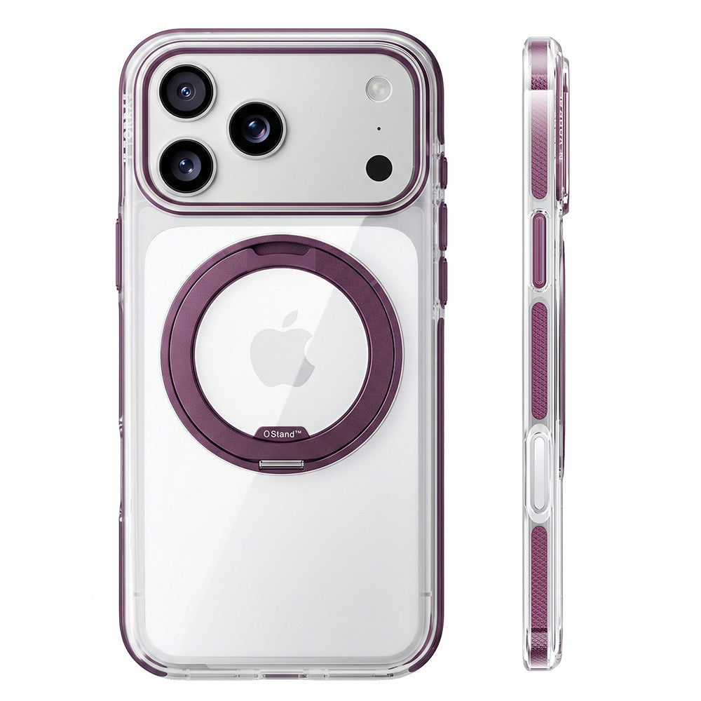 Θήκη MagSafe για Apple iPhone 18 Pro Max / 17 Pro Max, Torras, Ostand O3 Light, Μωβ