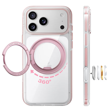 Θήκη MagSafe για Apple iPhone 18 Pro Max / 17 Pro Max, Torras, Ostand O3 Light, Ροζ