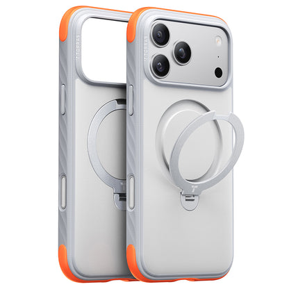 Θήκη MagSafe για Apple iPhone 18 Pro Max / 17 Pro Max, Torras, Ostand Q3 Rugged, Λευκή