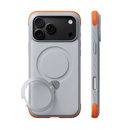 Θήκη MagSafe για Apple iPhone 18 Pro Max / 17 Pro Max, Torras, Ostand Q3 Rugged, Λευκή