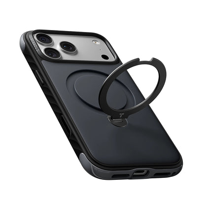 Θήκη MagSafe για Apple iPhone 18 Pro Max / 17 Pro Max, Torras, Ostand Q3 Rugged, Λευκή