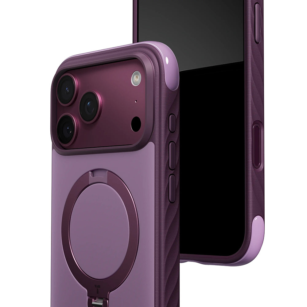 Θήκη MagSafe για Apple iPhone 18 Pro Max / 17 Pro Max, Torras, Ostand Q3 Rugged, Λευκή