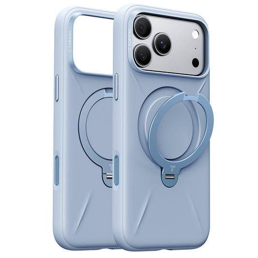 Θήκη MagSafe για Apple iPhone 18 Pro Max / 17 Pro Max, Torras, QPRO Σιλικόνη, Μπλε