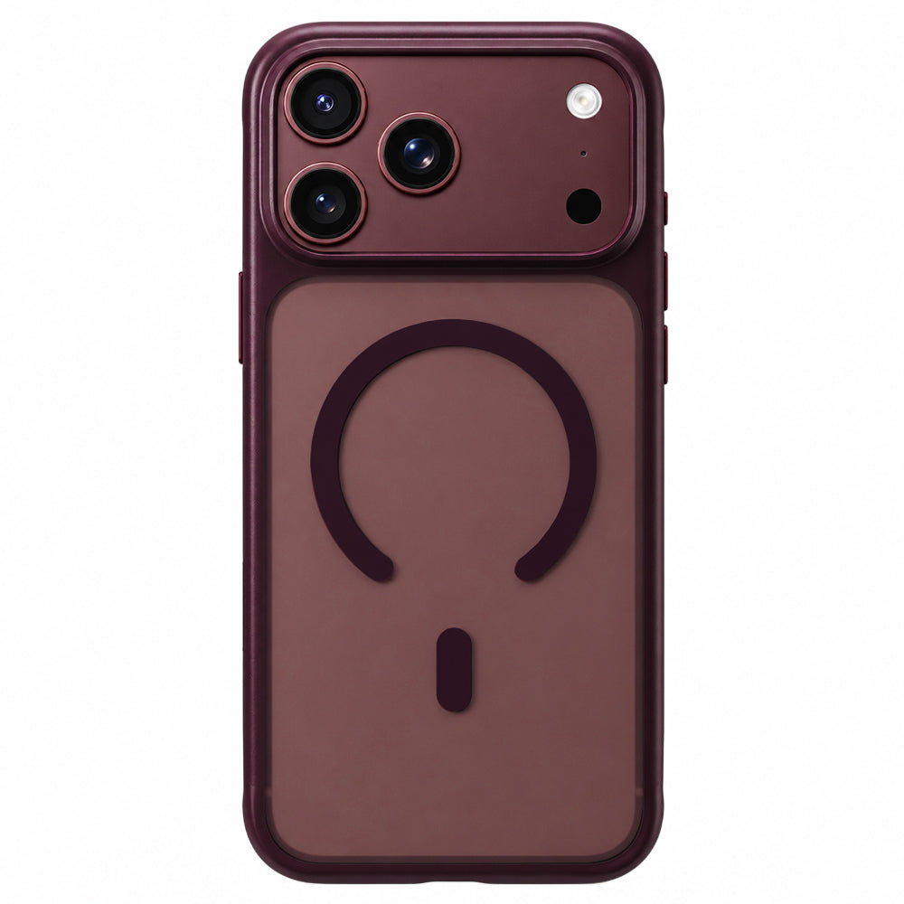 Θήκη MagSafe για Apple iPhone 18 Pro Max, Blueo, APE Anti-Drop, Μπορντό