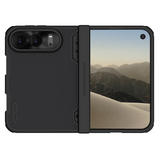 Θήκη MagSafe για Apple iPhone Duo, Nillkin, Super Frosted Shield, σατινέ μαύρη