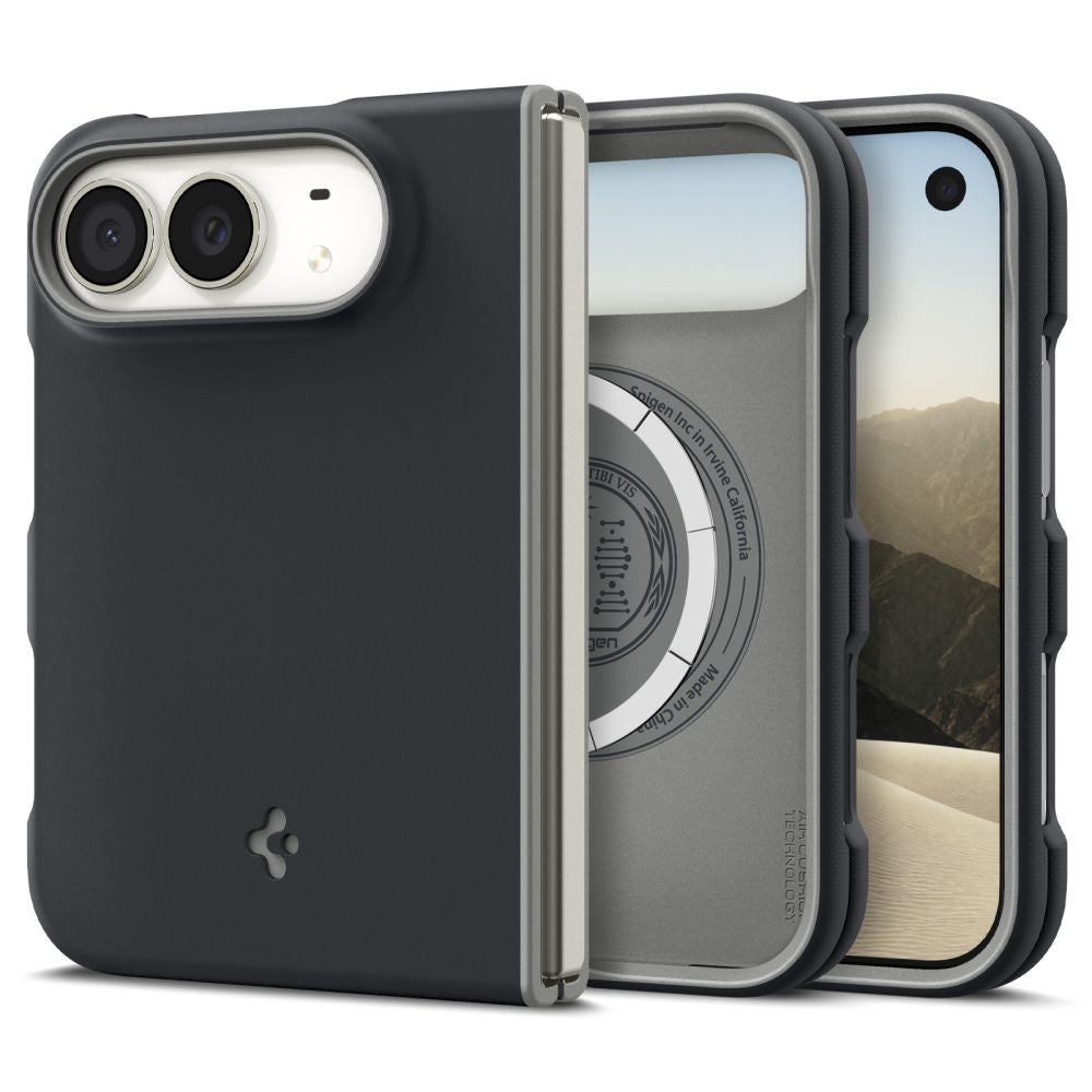 MagSafe Case for Apple iPhone Duo, Spigen, Nano Pop, Black ACS11687