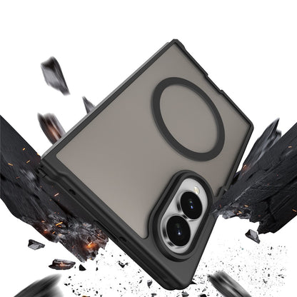 Θήκη MagSafe για Apple iPhone Duo, Techsuit, HaloFrost II, Μαύρο
