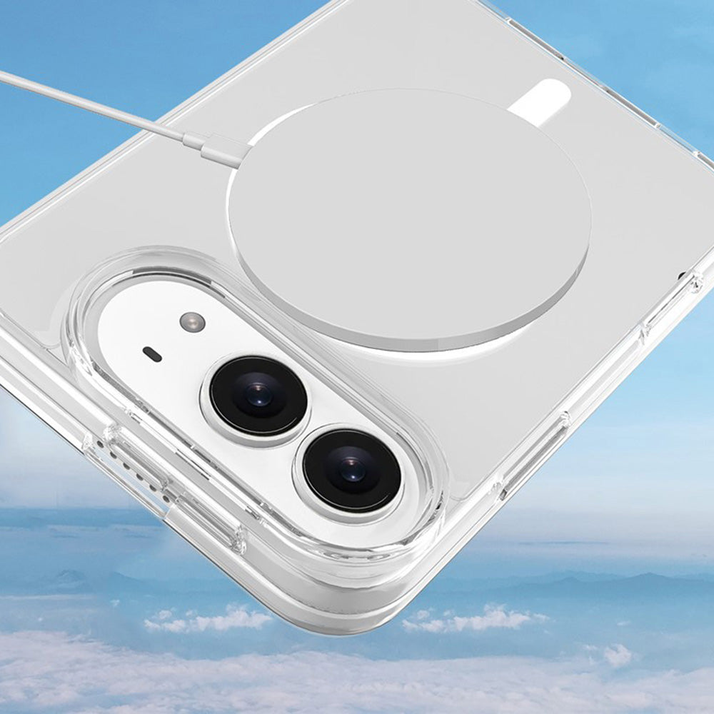MagSafe Case for Apple iPhone Duo, Techsuit, Pro, Transparent