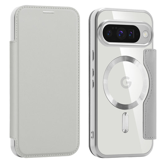 Θήκη MagSafe για Google Pixel 10 Pro / 10, Techsuit, SmartMag Book, Γκρι