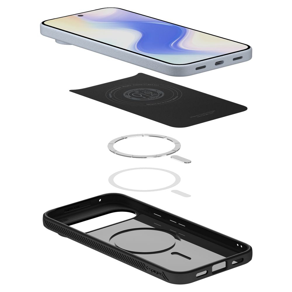 Θήκη MagSafe για Google Pixel 10 Pro / 10, Spigen, Liquid Air, Μαύρο Ματ ACS09695