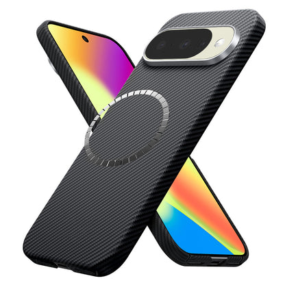 Θήκη MagSafe για Google Pixel 10 Pro / 10, Techsuit, Αραμιδικές Ίνες, Μαύρη