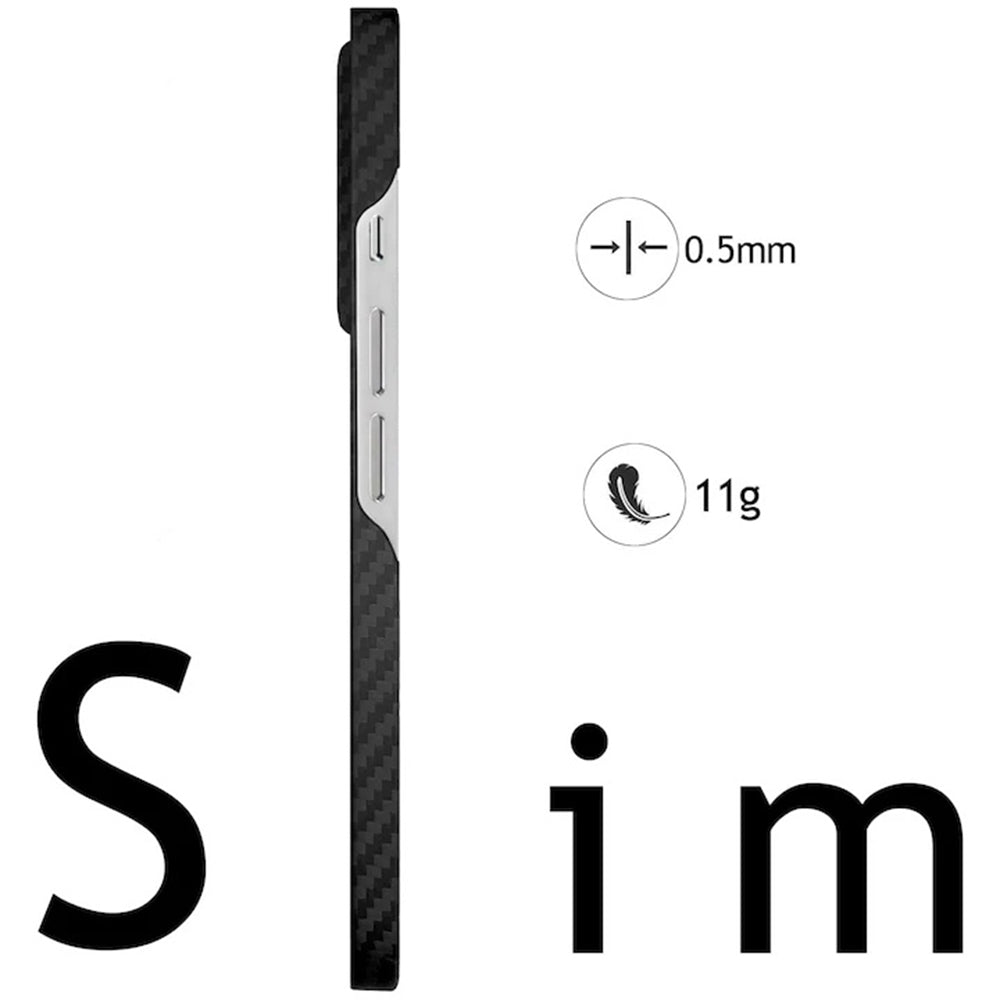 Θήκη MagSafe για Google Pixel 10 Pro / 10, Techsuit, Αραμιδικές Ίνες, Μαύρη