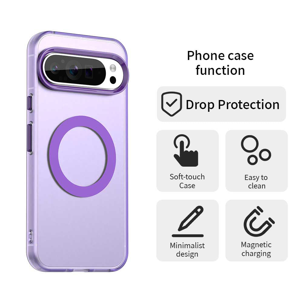 Θήκη MagSafe για Google Pixel 10 Pro / 10, Techsuit, CandyCase, Μωβ