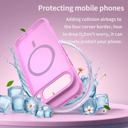 MagSafe Case for Google Pixel 10 Pro, Techsuit, HaloFrost II, Pink