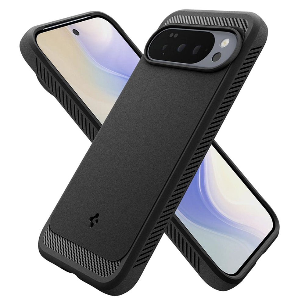 Θήκη MagSafe για Google Pixel 10 Pro XL, Spigen, Rugged Armor, Ματ Μαύρη ACS09721