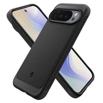 Θήκη MagSafe για Google Pixel 10 Pro XL, Spigen, Rugged Armor, Ματ Μαύρη ACS09721