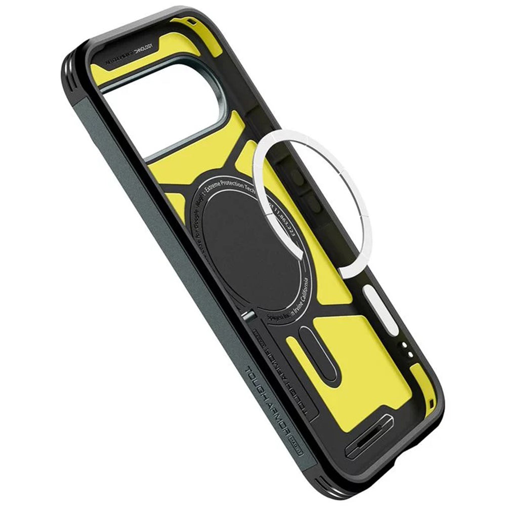 MagSafe Case for Google Pixel 10 Pro XL, Spigen, Tough Armor, Green ACS09730