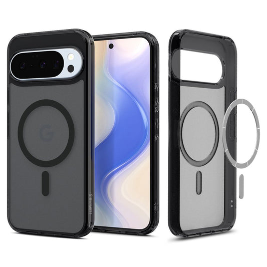 Θήκη MagSafe για Google Pixel 10 Pro XL, Spigen, Ultra Hybrid, Μαύρη Σατινέ ACS09726
