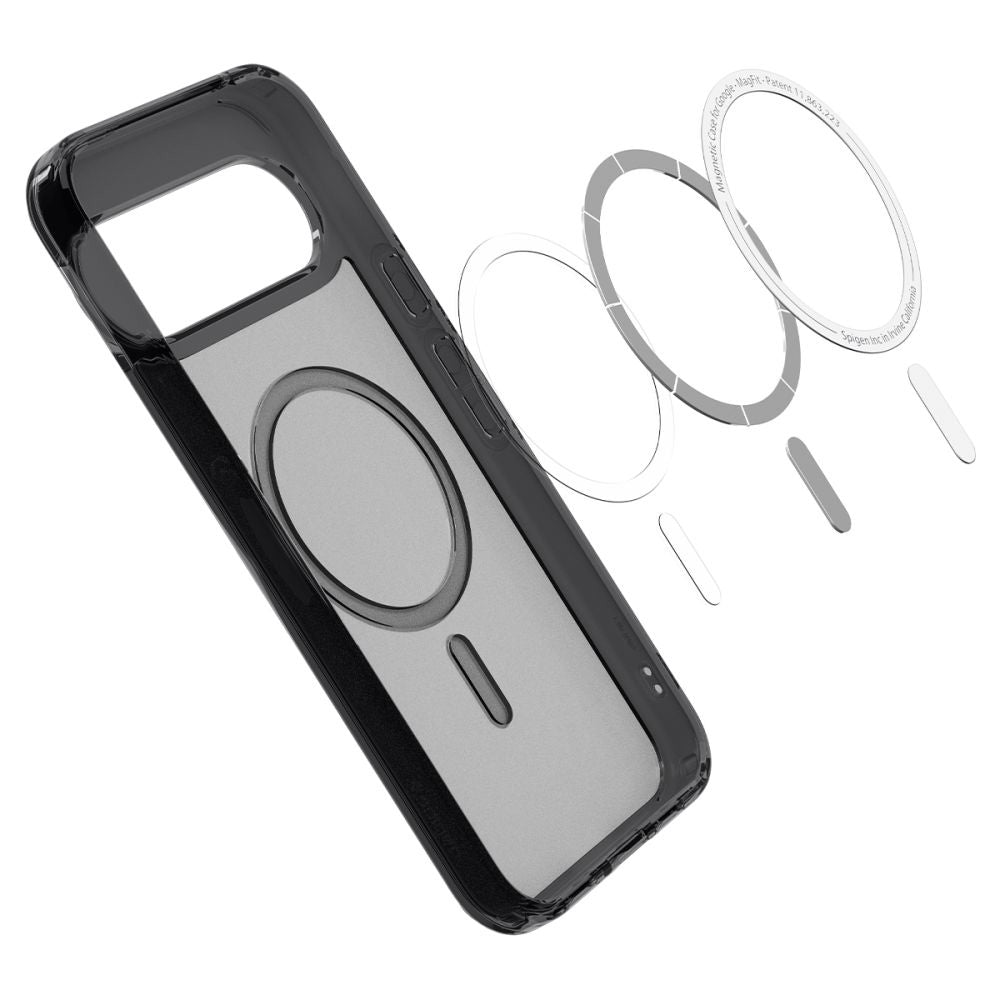 Θήκη MagSafe για Google Pixel 10 Pro XL, Spigen, Ultra Hybrid, Μαύρη Σατινέ ACS09726