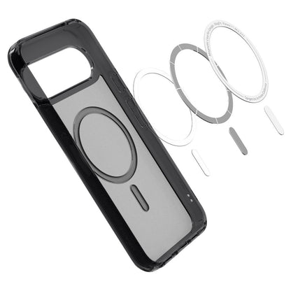 Θήκη MagSafe για Google Pixel 10 Pro XL, Spigen, Ultra Hybrid, Μαύρη Σατινέ ACS09726