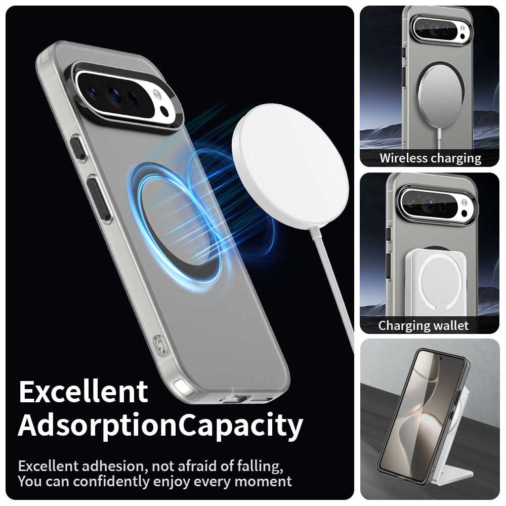 MagSafe Case for Google Pixel 10 Pro XL, Techsuit, CandyCase, Black