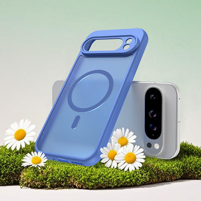 MagSafe Case for Google Pixel 10 Pro XL, Techsuit, HaloFrost II, Blue