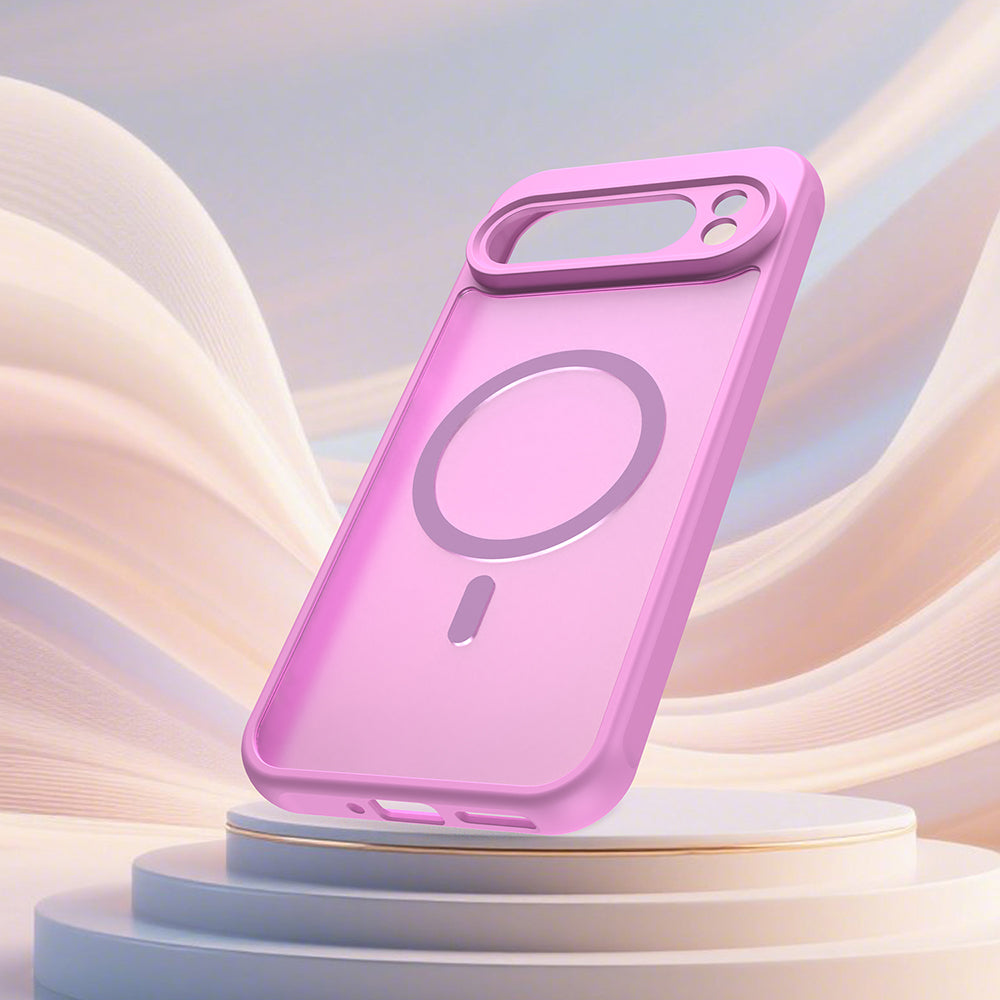 Θήκη MagSafe για Google Pixel 10, Techsuit, HaloFrost II, Ροζ