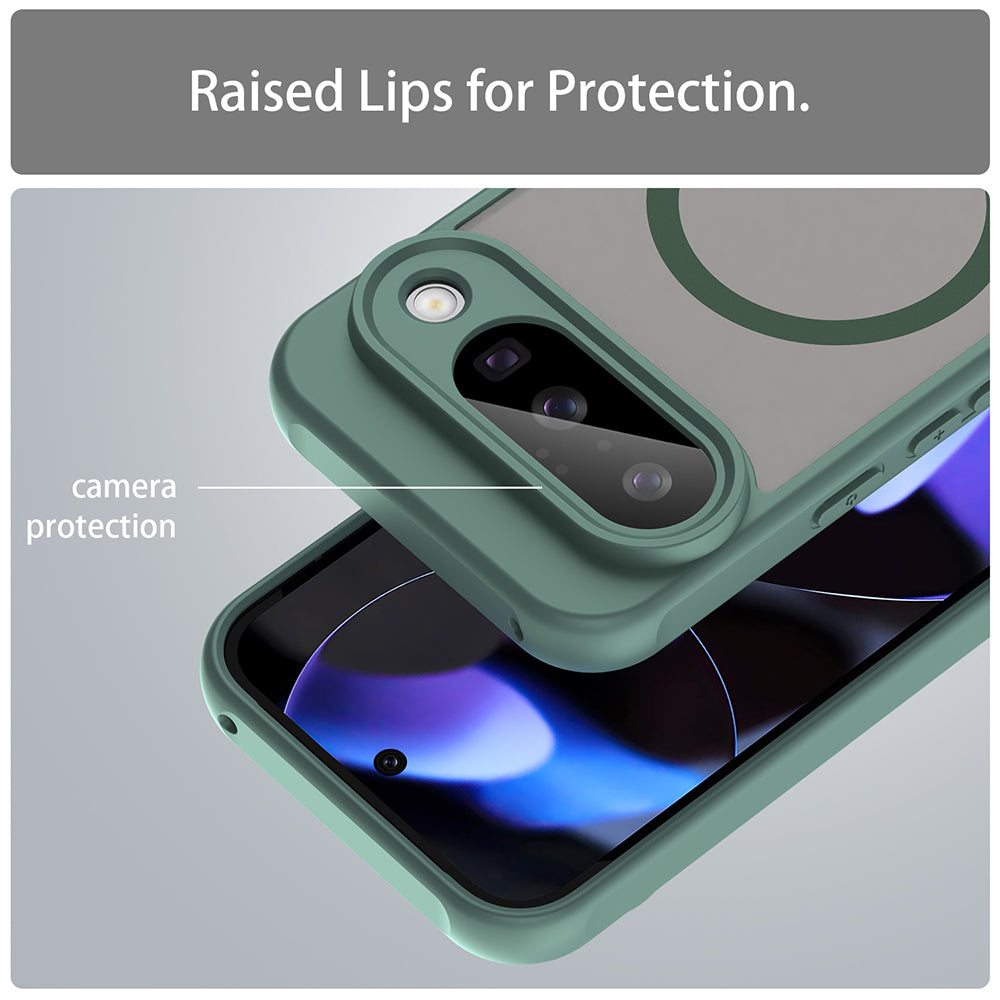 Θήκη MagSafe για Google Pixel 10, Techsuit, HaloFrost II, Πράσινο