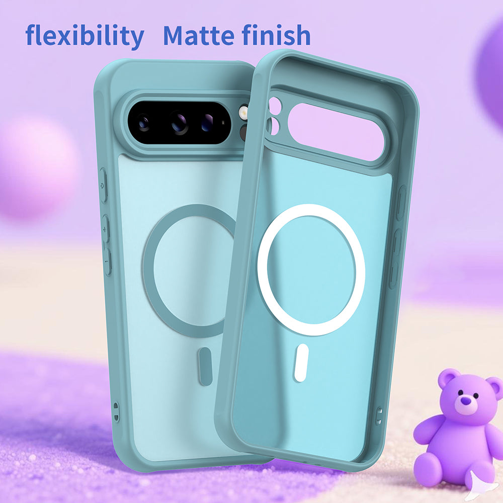 Θήκη MagSafe για Google Pixel 10, Techsuit, HaloFrost II, Ανοιχτό Πράσινο