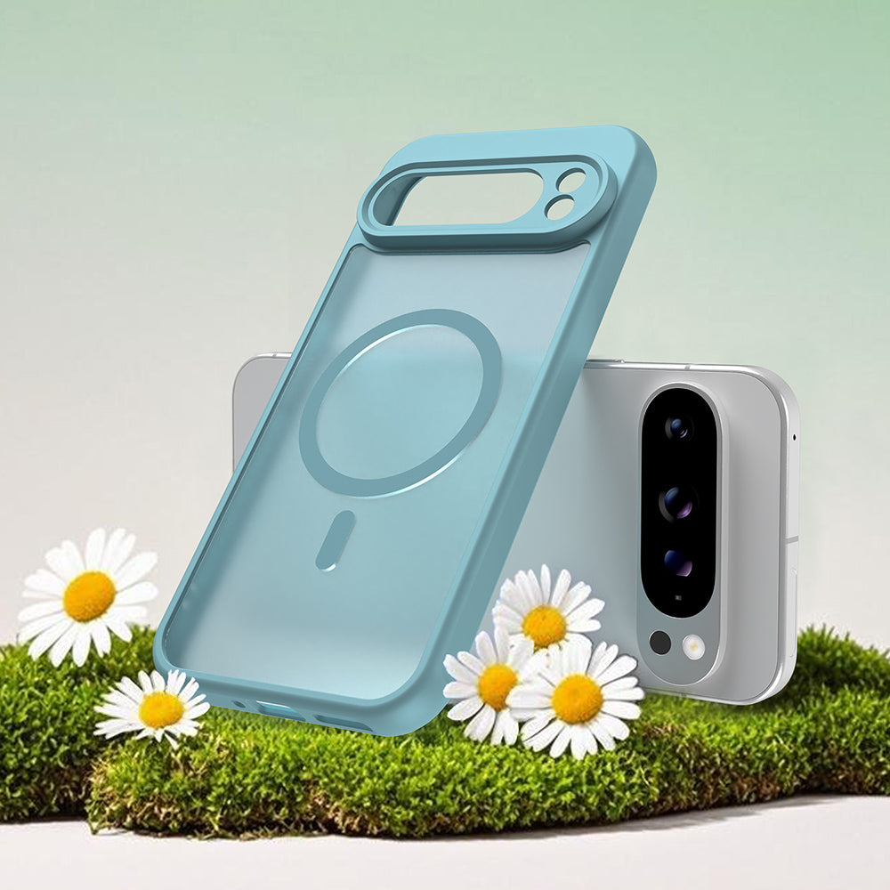 Θήκη MagSafe για Google Pixel 10, Techsuit, HaloFrost II, Ανοιχτό Πράσινο