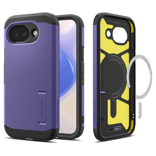 Θήκη MagSafe για Google Pixel 10a, Spigen, Tough Armor, Μωβ ACS11281