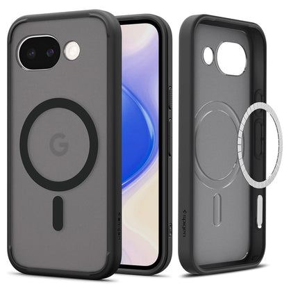 Θήκη MagSafe για Google Pixel 10a, Spigen, Ultra Hybrid, Ματ Μαύρη ACS11278