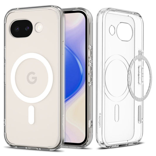 Θήκη MagSafe για Google Pixel 10a, Spigen, Ultra Hybrid, Διαφανής Λευκή ACS11276